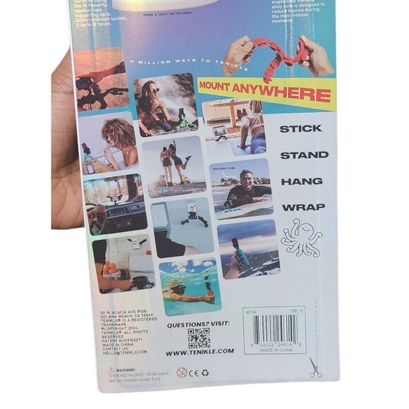 Tenikle® PRO - Flexible Tentacle Tripod for Mobile Phone and Action Camera GoPro - Picture 4 of 10